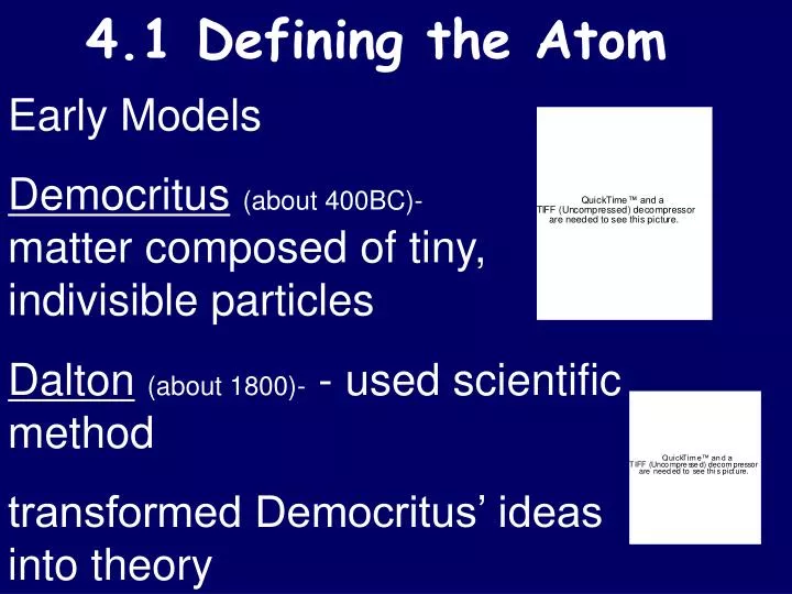 4 1 defining the atom
