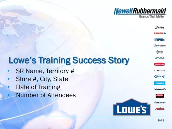 lowe s training success story