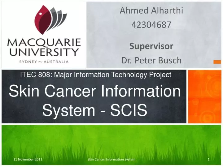 skin cancer information system scis
