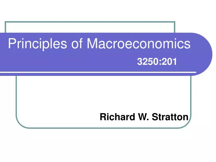 principles of macroeconomics 3250 201