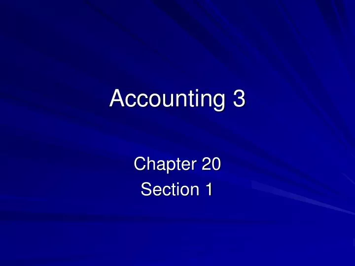 accounting 3