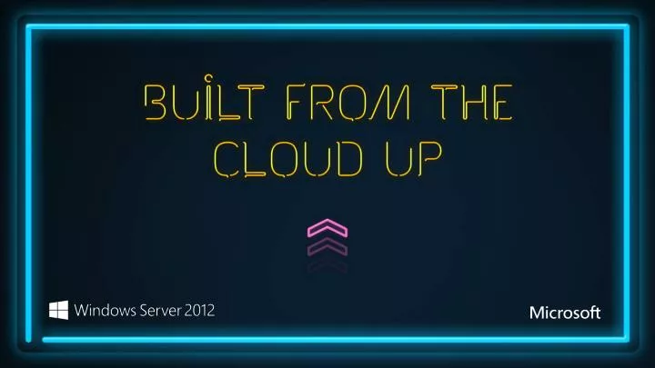 built from the cloud up
