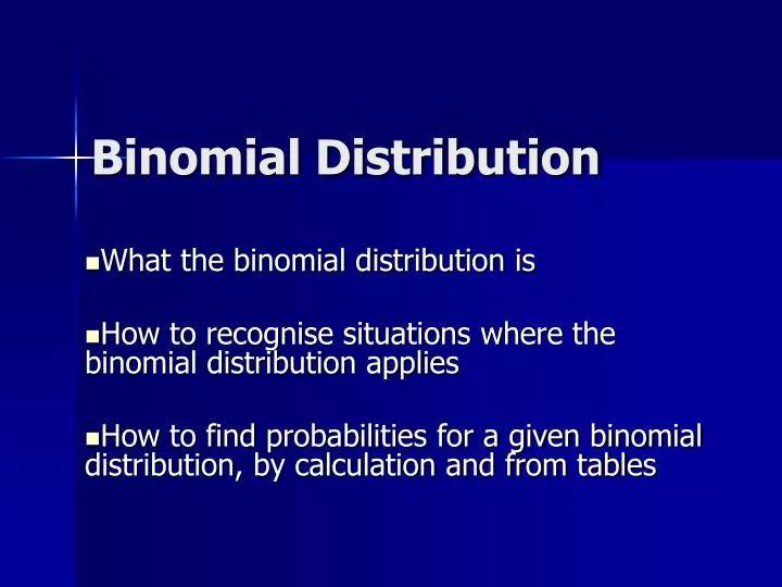 binomial distribution