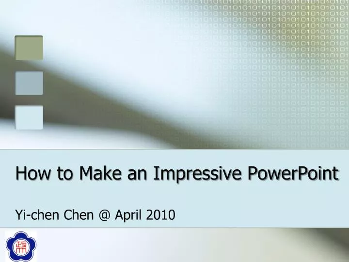 how to make an impressive powerpoint