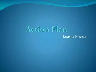 Action Plan