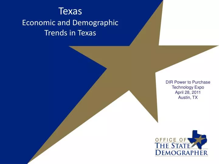 texas economic and demographic trends in texas
