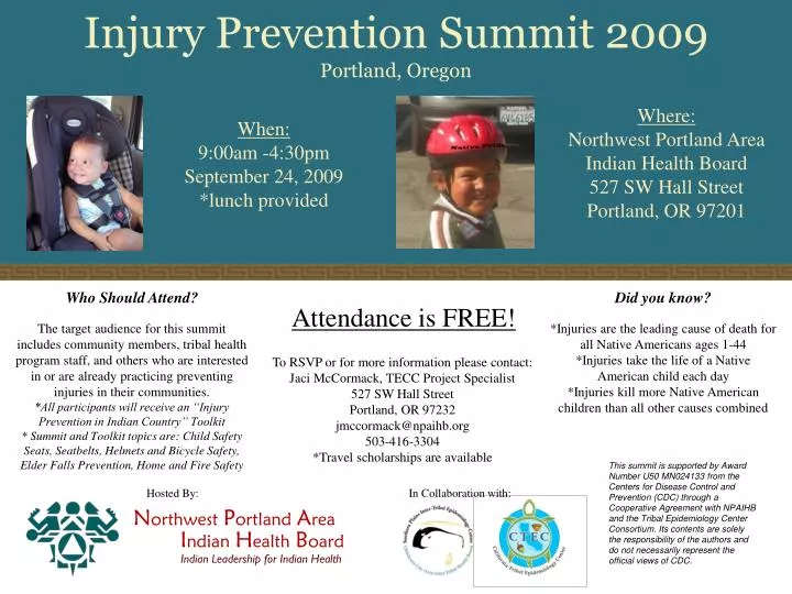 injury prevention summit 2009 portland oregon