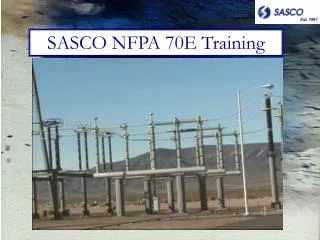 SASCO NFPA 70E Training