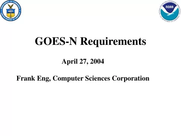 goes n requirements