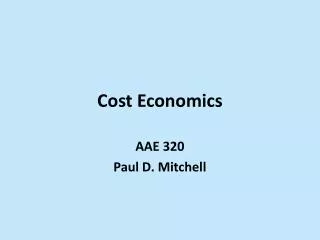 Cost Economics