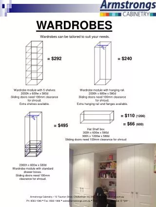 WARDROBES