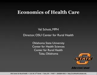Economics of Health Care
