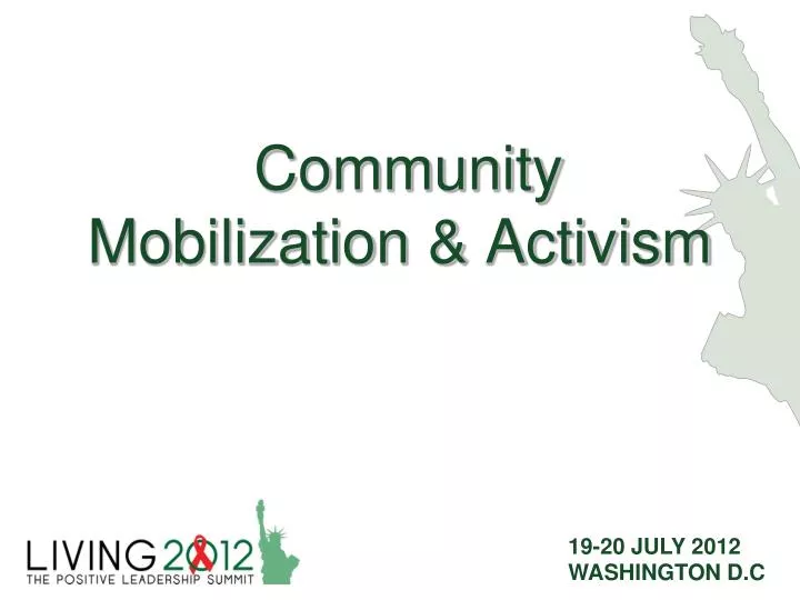 community mobilization activism