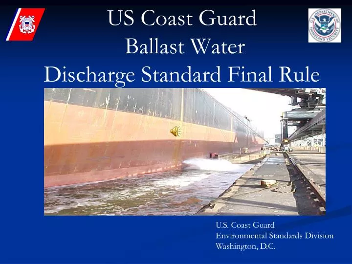 us coast guard ballast water discharge standard final rule