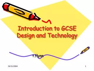Introduction to GCSE Design and Technology