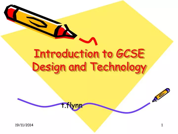 introduction to gcse design and technology