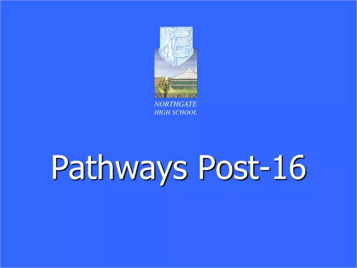 pathways post 16