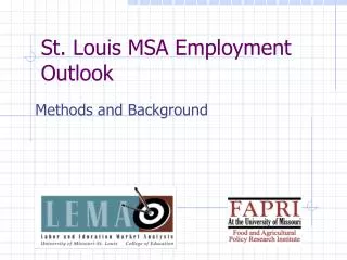 St. Louis MSA Employment Outlook