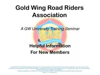 helpful information for new members