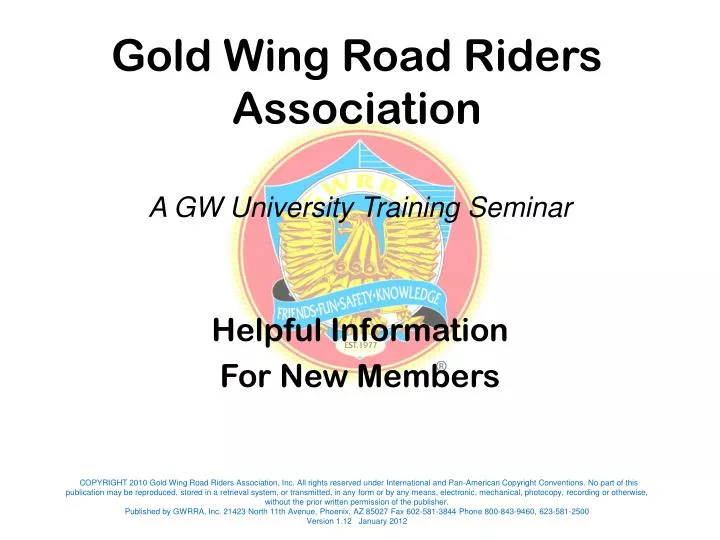 helpful information for new members