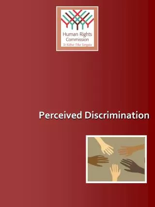 Perceived Discrimination