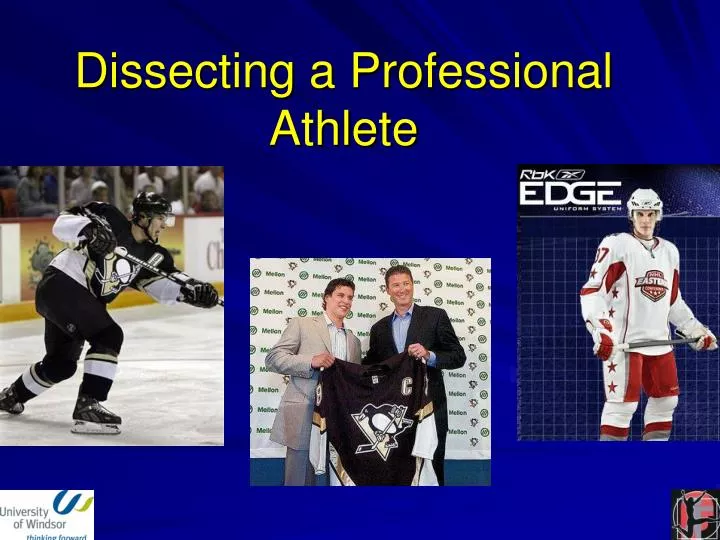 dissecting a professional athlete