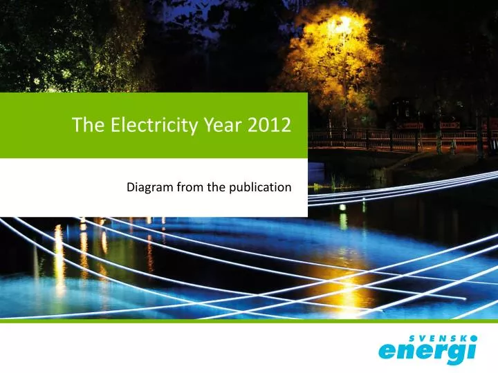 the electricity year 2012