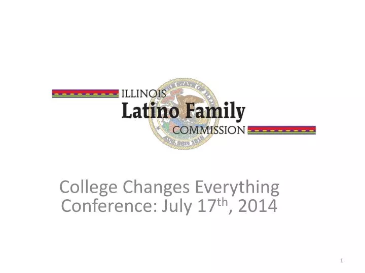 college changes everything conference july 17 th 2014
