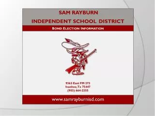 SAM RAYBURN INDEPENDENT SCHOOL DISTRICT