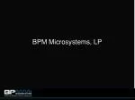 BPM Microsystems, LP
