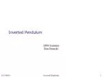 Inverted Pendulum - slide 1