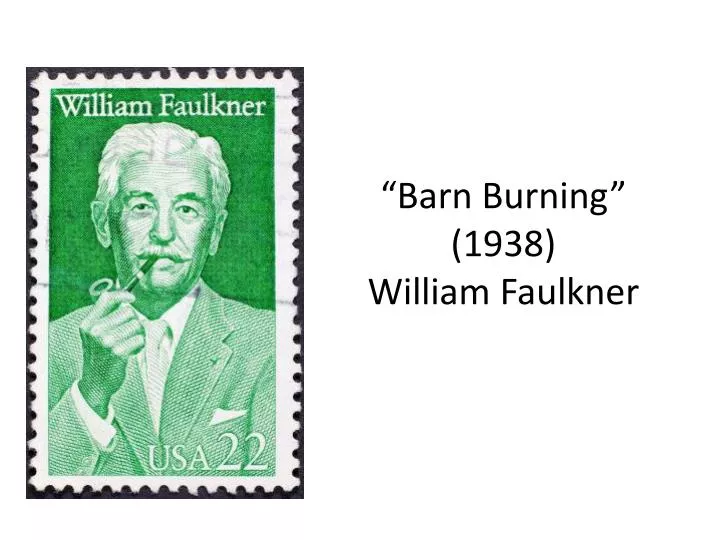 barn burning 1938 william faulkner
