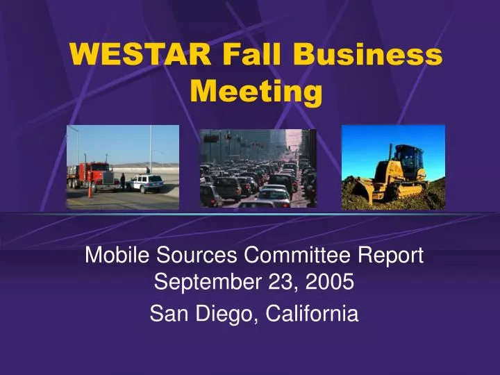 westar fall business meeting