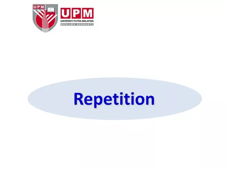repetition
