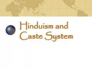 Hinduism and Caste System
