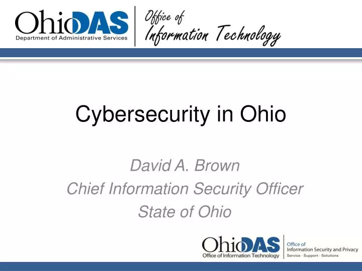 cybersecurity in ohio