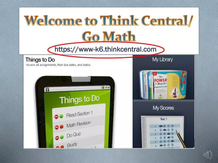 welcome to think central go math