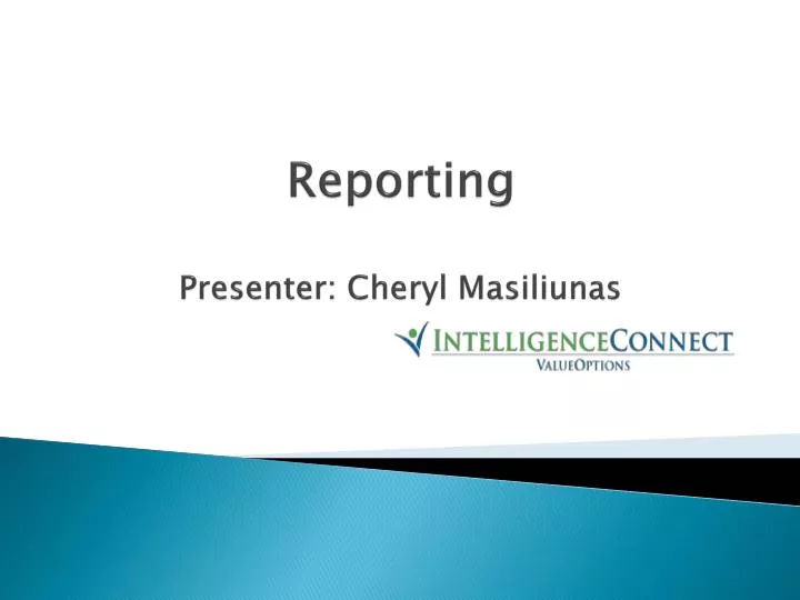 reporting presenter cheryl masiliunas