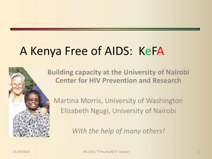 a kenya free of aids k e f a