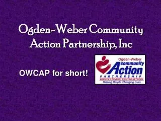 Ogden-Weber Community Action Partnership, Inc