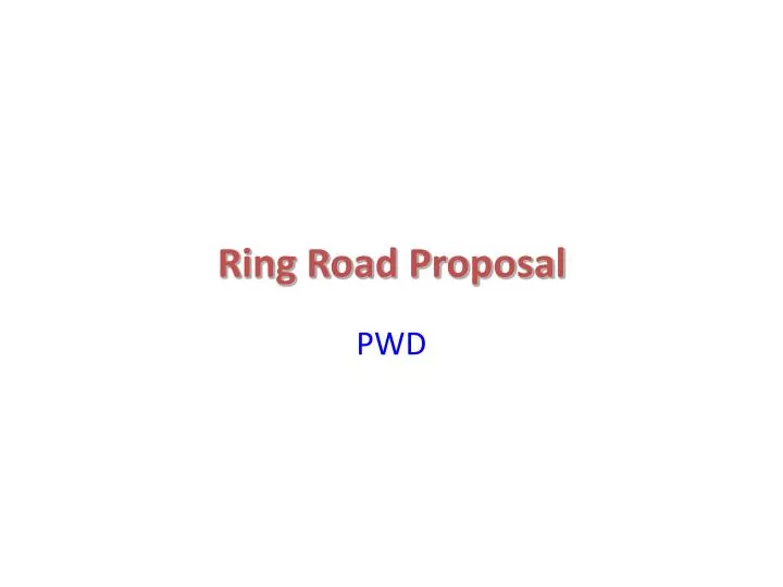 ring road proposal