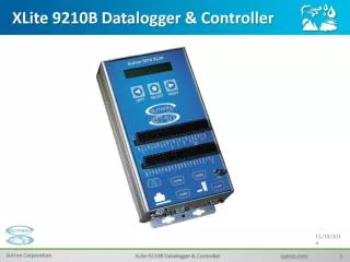 XLite 9210B Datalogger &amp; Controller
