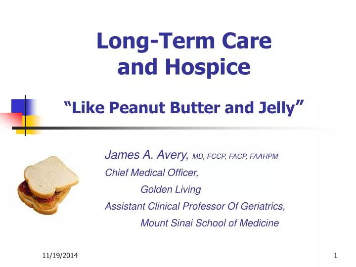 long term care and hospice like peanut butter and jelly
