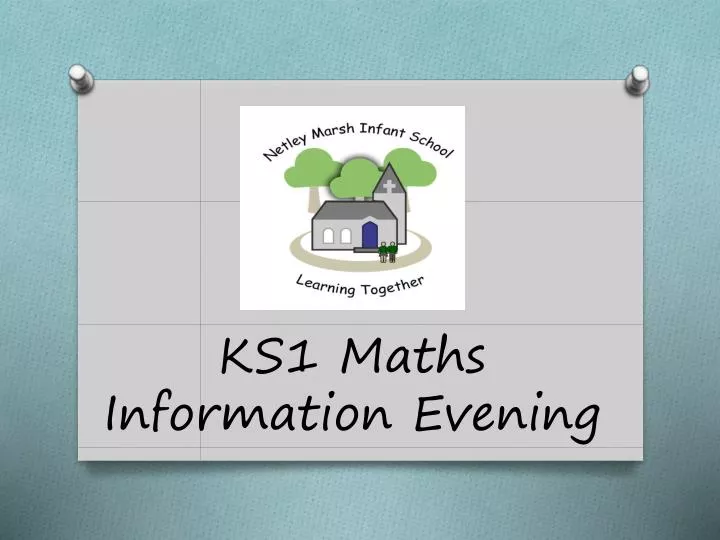 ks1 maths information evening