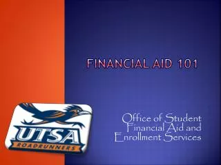 Financial aid 101