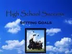 Setting Goals - slide 1