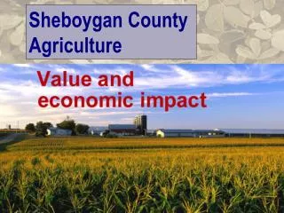 Sheboygan County Agriculture