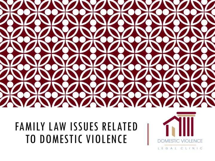 family law issues related to domestic violence