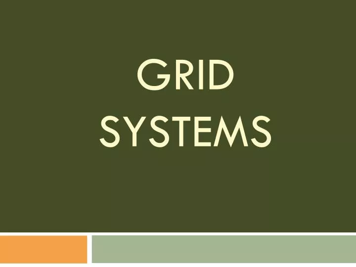 grid systems
