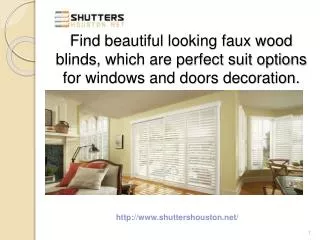 Custom Design Blinds For Windows in Houston